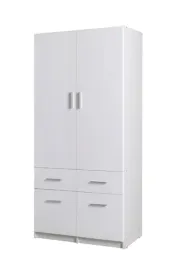 pojemna-szafa-dwudrzwiowa-bialy-polysk-snow-03-meblezet-92cm