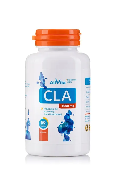 Bardzo Mocne Tabletki na Odchudzanie CLA 1000 mg 60 kaps.