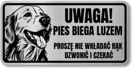tabliczka-ostrzegawcza-uwaga-pies-golden-retriever