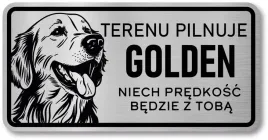 tabliczka-ostrzegawcza-uwaga-pies-golden-retriever