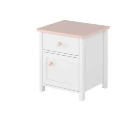 stolik-nocny-luna-ln-07-szerokosc-45-cm-bialy-rozowy-ln7br
