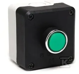 kaseta-czarno-szara-przycisk-kryty-zielony-1no-t0-p1c300dy
