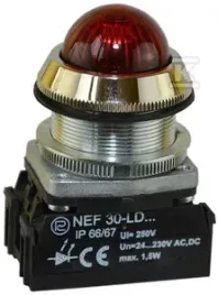 lampka-nef30le-24v-czerwona-w0-l-nef30le-24v-c