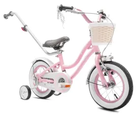 Zdjęcie produktu Rowerek dla dziewczynki 12 cali Heart bike różowy