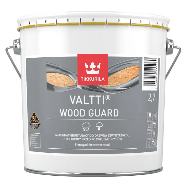 TIKKURILA VALTTI WOOD GUARD 2,7L WODNY IMPREGNAT GRUNTUJĄCY - SZYBKOSCHNĄCY