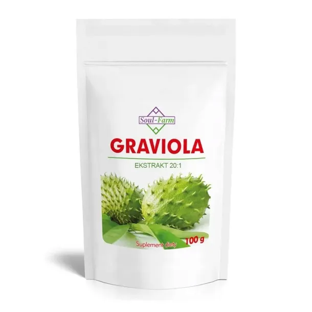 GRAVIOLA EXTRAKT 100 g Suplement diety Soul-Farm