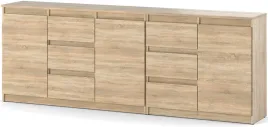 komoda-zestaw-sonoma-szafka-6-szuflad-3-drzwi-duza-200-cm-pojemna-do-salonu