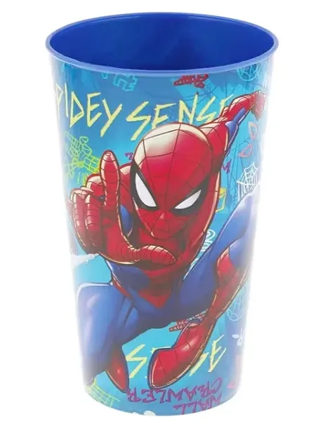 kubek-do-picia-spiderman-niebieski