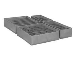 organizer-do-szafy-szuflady-garderoby-na-bielizne-komplet-4-szt-szary