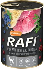 mokra-karma-dla-psa-dolina-noteci-rafi-400g-z-zoladkami-wolowymi-i-szynka