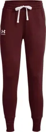 spodnie-damskie-under-armour-rival-fleece-bordowe-1356416-690-rozm-2xl