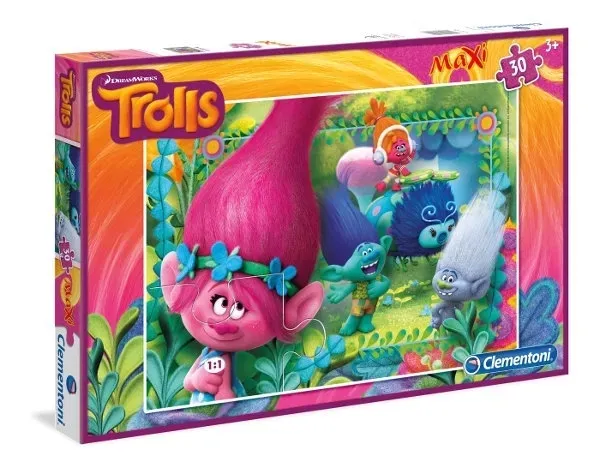 puzzle-30-el-maxi-trolls-clementoni-07429