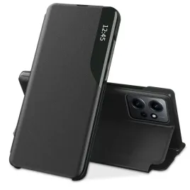 etui-tech-protect-smart-view-xiaomi-redmi-note-12-lte-black
