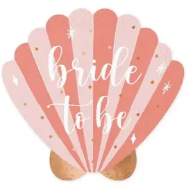 serwetki-bride-to-be-muszelka-rozowy-partydeco-20-szt