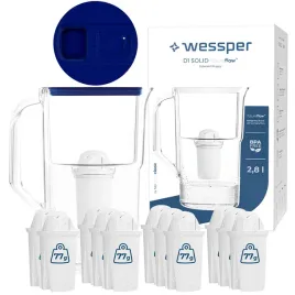 dzbanek-filtrujacy-licznik-led-do-wody-wessper-d1-solid-28l-12x-filtr
