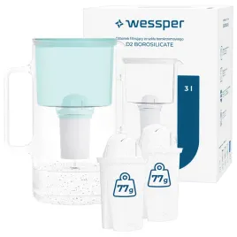 dzbanek-szklany-wessper-d2-borosilicate-3l-3x-filtr-wessper-aquaclassic