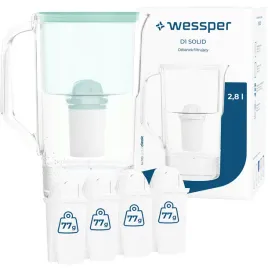 dzbanek-filtrujacy-wessper-d1-solid-28l-5x-filtr-aquaclassic