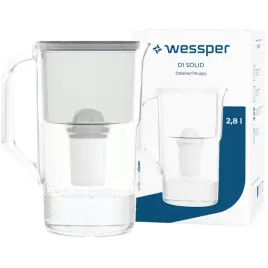 dzbanek-plastikowy-wessper-d1-solid-28l-szary-1x-wklad-filtr-wody