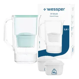 dzbanek-filtrujacy-plastikowy-wessper-d1-solid-28l-szary-3x-filtr