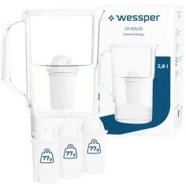 dzbanek-filtrujacy-z-tworzywa-wessper-d1-solid-28l-bialy-4x-filtr