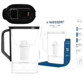 dzbanek-filtrujacy-wode-wessper-d3-slim-27l-do-lodowki-led-1x-filtr-wody