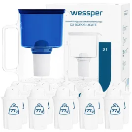 dzbanek-filtrujacy-szklany-wessper-3l-d2-borosilicate-11x-filtr-do-wody