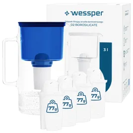 dzbanek-filtrujacy-szklany-wessper-d2-borosilicate-3l-5x-filtr-wody