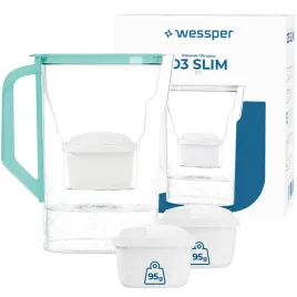 dzbanek-filtrujacy-do-lodowki-lodowkowy-wessper-d3-slim-27l-3x-filtr