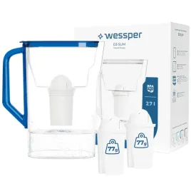 dzbanek-filtrujacy-na-wode-wessper-d3-slim-27l-lodowkowy-3x-filtr