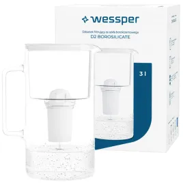 szklany-dzbanek-filtrujacy-wessper-d2-borosilicate-3l-bialy-1x-filtr