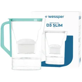 dzbanek-filtrujacy-na-wode-wessper-d3-slim-27l-lodowkowy-filtr