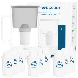 dzbanek-szklany-wessper-d2-borosilicate-3l-10-filtr-wessper-aquaclassic