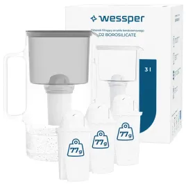 dzbanek-szklany-filtrujacy-wessper-d2-borosilicate-3l-szary-4x-filtr