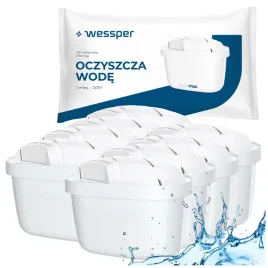 filtr-wody-wessper-aquamax-95g-do-dzbanka-filtrujacego-szklanego-8-sztuk