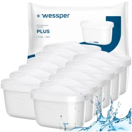 12x-filtr-do-dzbanek-filtrujacy-szklany-wessper-wklady-aquamax-plus