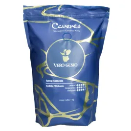 kawa-ziarnista-caveres-vero-gusto-1-kg-arabika-robusta-swiezo-palona