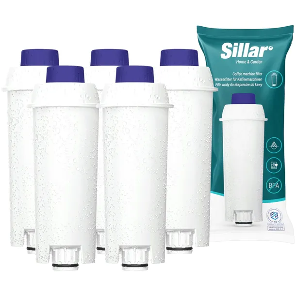 5x filtr do ekspresu Delonghi Dinamica Plus Magnifica - wkłady Sillar