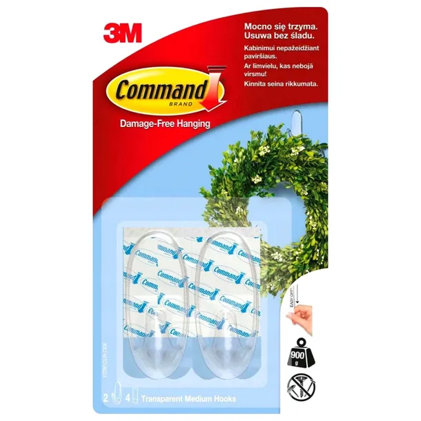 command-haczyki-przezroczyste-samoprzylepne-mocne