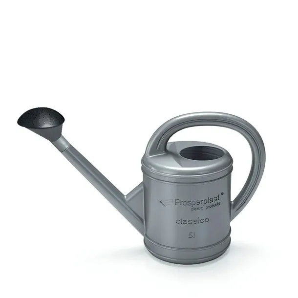konewka-plastikowa-5l-classico-srebrny-stan-nowy