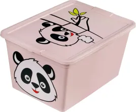 branq-pojemnik-na-zabawki-animal-panda-rozowy-30-l
