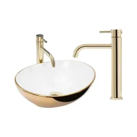 umywalka-nablatowa-sofia-gold-white-rea-bateria-umywalkowa-lungo