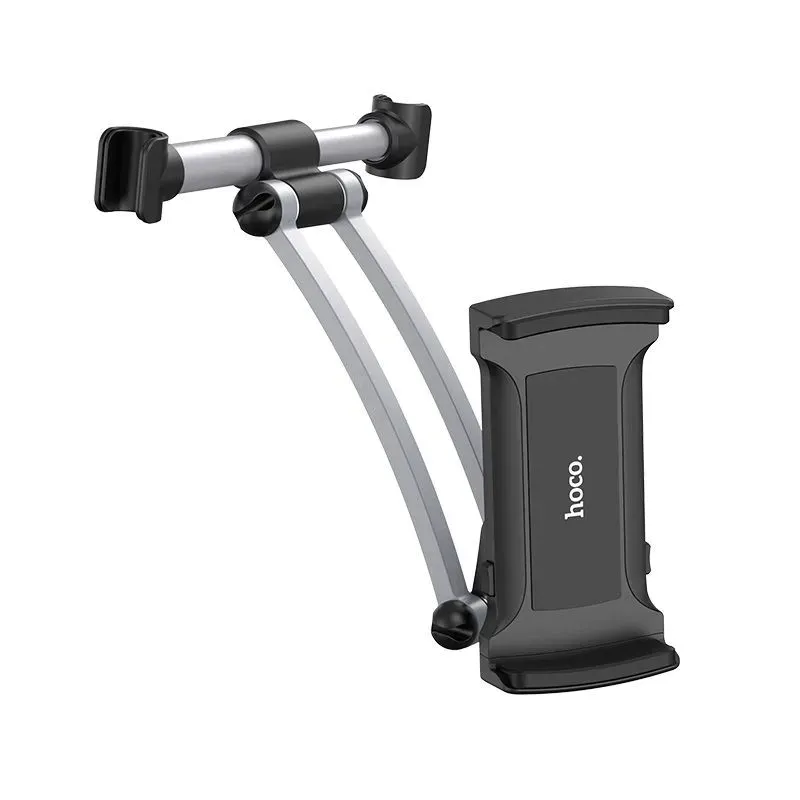 hoco-ca62-handsome-headrest-mount-silver-black