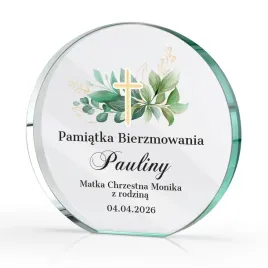 szklana-statuetka-pamiatka-bierzmowania-z-personalizowanym-nadrukiem