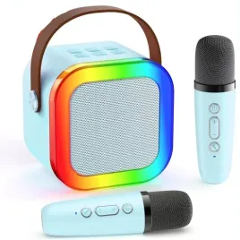 zestaw-karaoke-2-mikrofony-bezprzewodowy-glosnik-bluetooth-niebieski