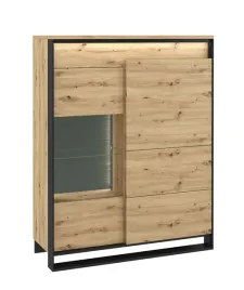 witryna-quant-6-szerokosc-110-cm-z-oswietleniem-dab-artisan-czarny-qa-06