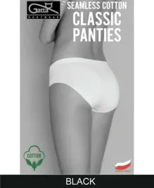gatta-seamless-cotton-classic-panties-m-black