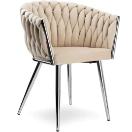 krzeslo-tapicerowane-welurowe-plecione-nowoczesne-glamour-chromowane-nogi