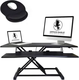 regulowana-podstawka-podkladka-biurko-robocza-czarna-na-laptopa-monitor