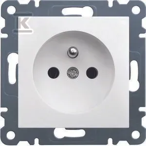 lumina-gniazdo-2p-e-230v-16a-bialy