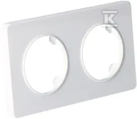 ramka-podwojna-plastikowa-biala-beta-onnline